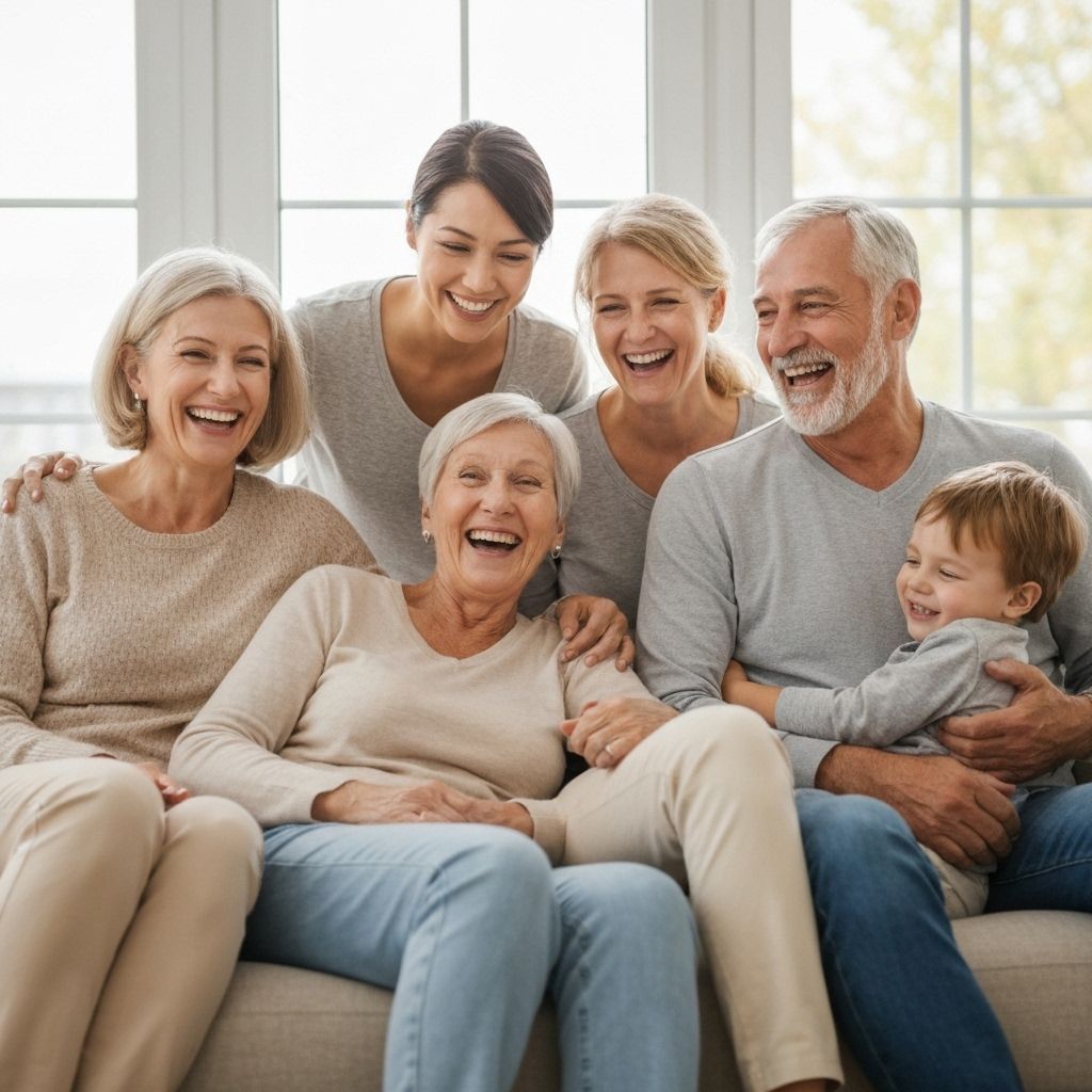 Family receiving quality home care services from Neddy Services LLC in New Jersey
